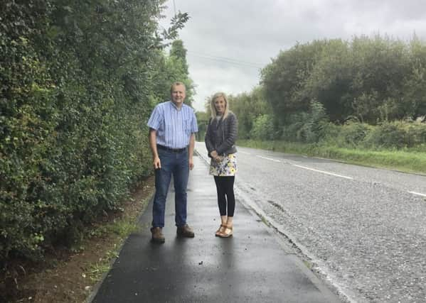 DUP Cllr Tim McClelland and MLA Carla Lockhart