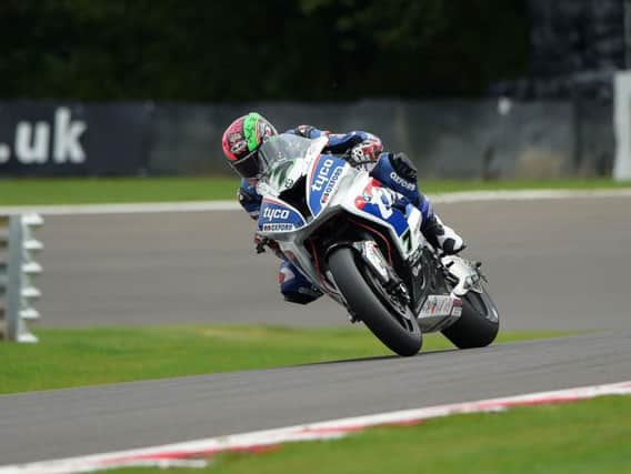 Tyco BMW rider Michael Laverty.