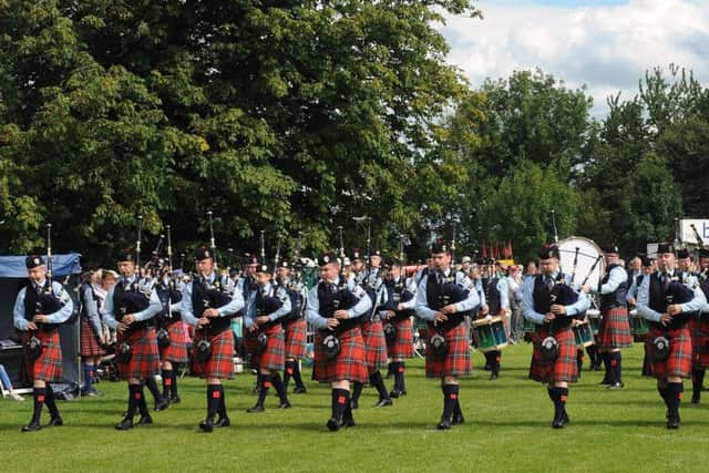 Pipe bands hit the right note in Moira